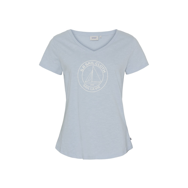 Sea Ranch Ady Short Sleeve Tee T-shirts 4091 Cashmere Blue