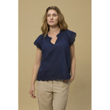Redgreen Women Agusta Shirt Blouse 068 Navy