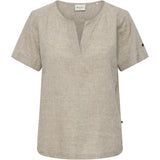 Redgreen Women Alexia Shirt Dresses / Shirts 422 Ligth Sand Melange