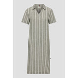 Redgreen Women Alison Kjole Dresses / Shirts 170 Green Pastel Stripe