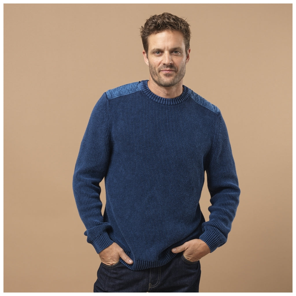 Sea Ranch Alistair Knit Strik Blå