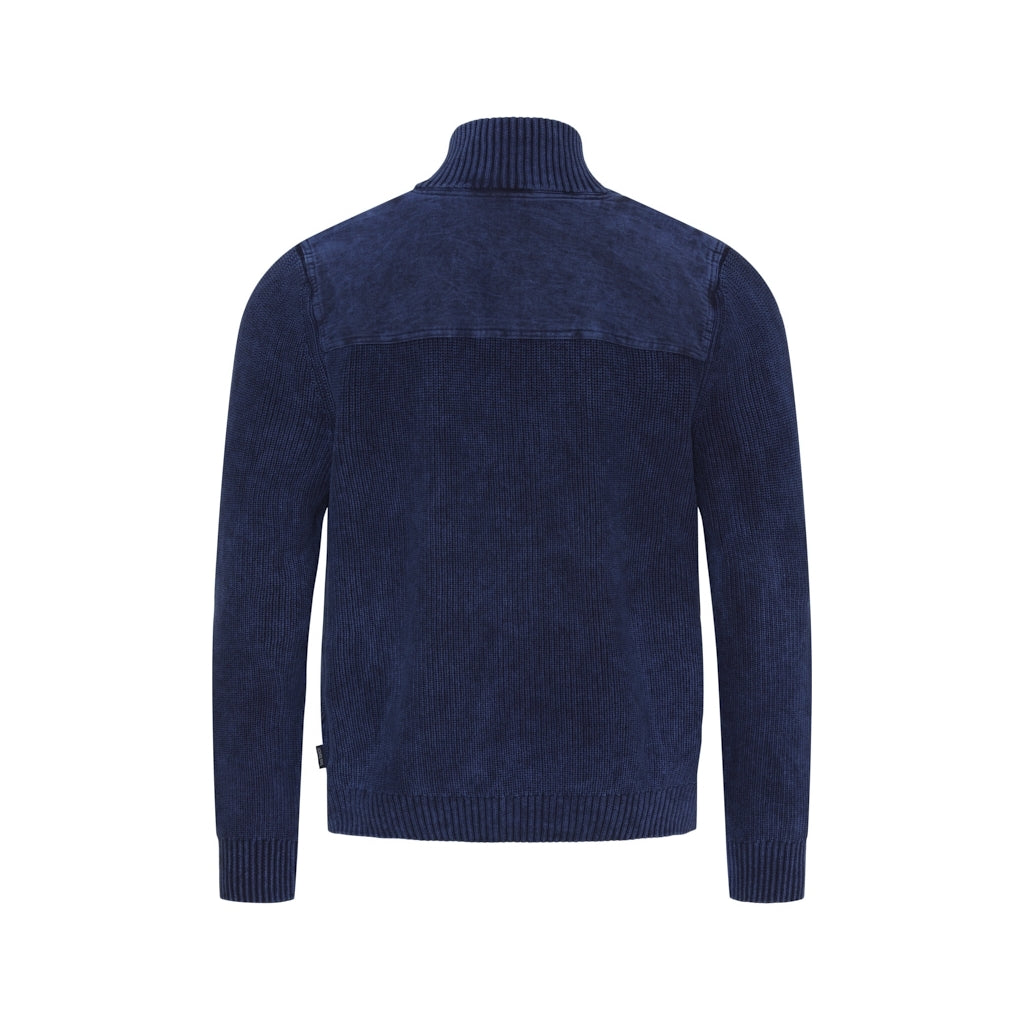 Sea Ranch All Knit Cardigan Strik Blå