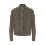 Sea Ranch All Knit Cardigan Strik Mørkebrun