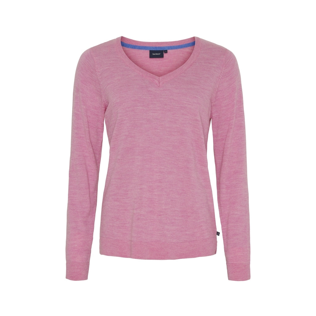 Sea Ranch Ariel Knit Strik Candy Pink Melange