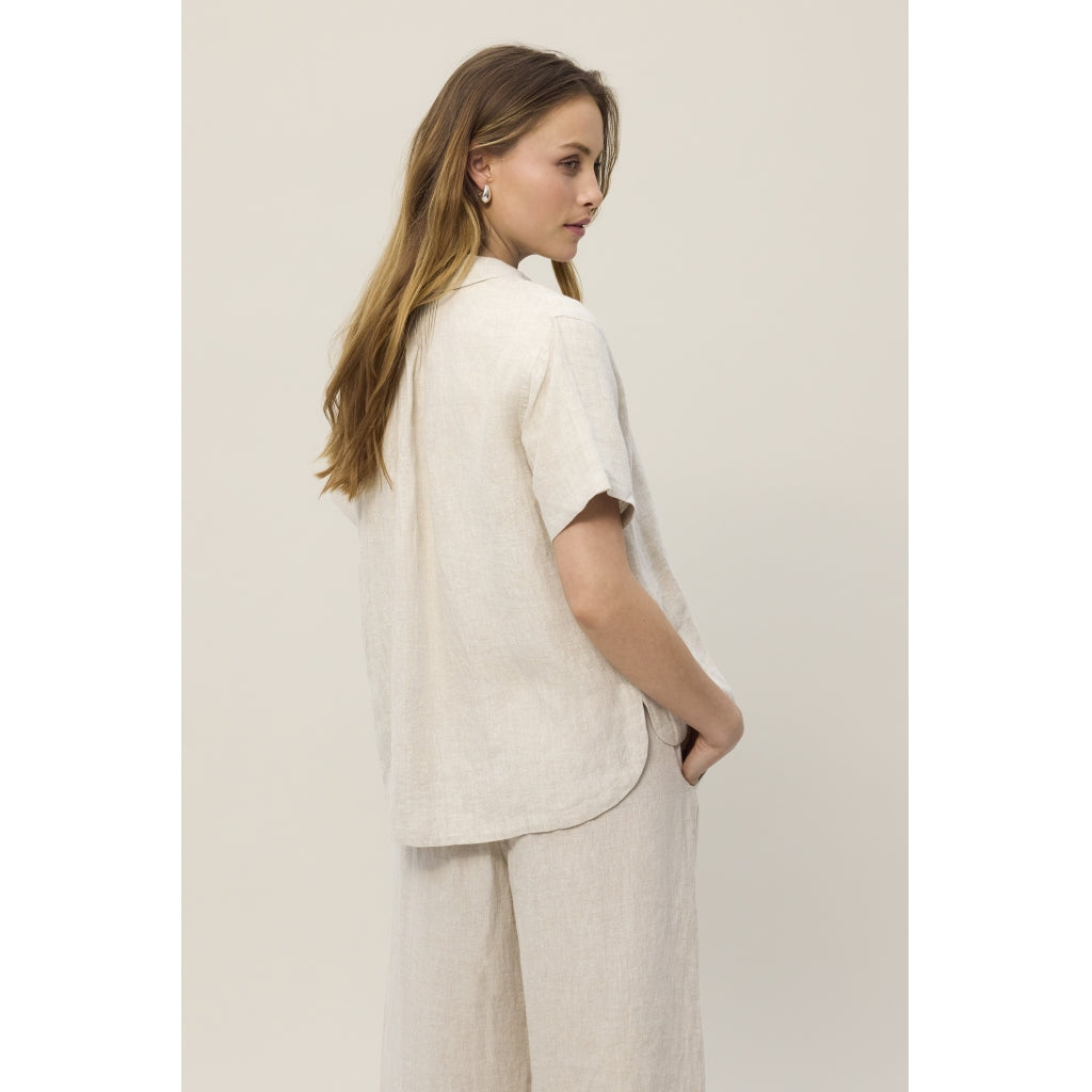 Redgreen Women Athea Skjorte Skjorter 422 Ligth Sand Melange