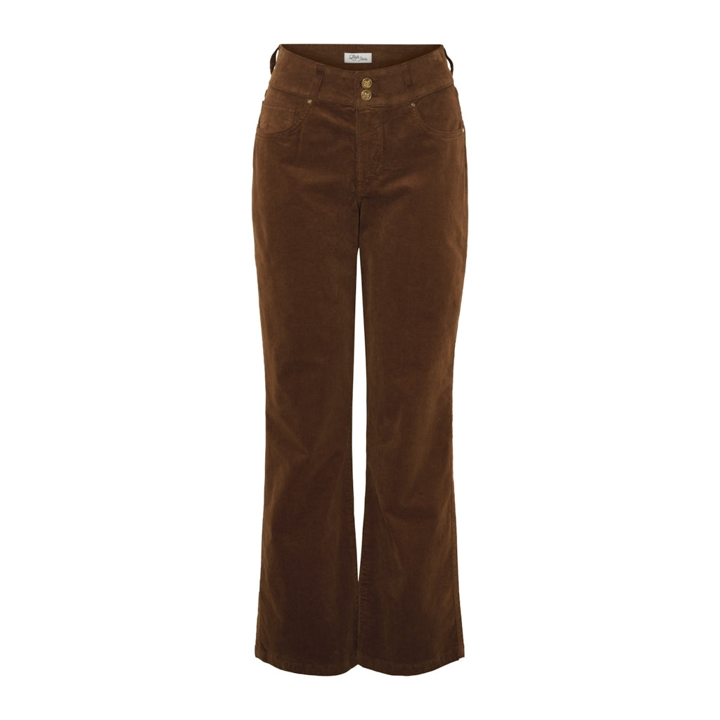 Bessie BE_Lady Bukser og Shorts 41 Brown