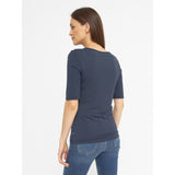 Redgreen Women Cajsa kortærmet t-shirt T-shirts 068 Navy