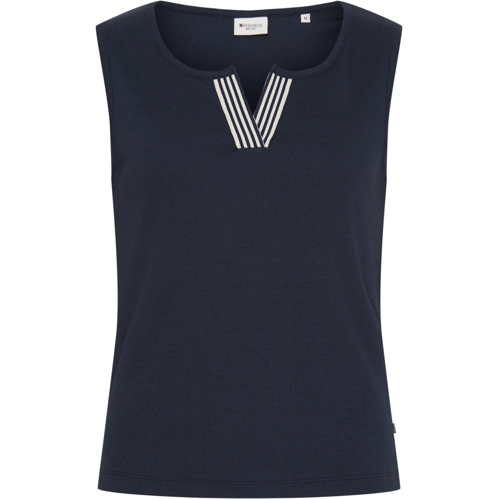 Redgreen Women Cane Top T-shirts 068 Navy