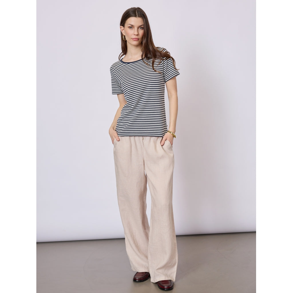 Redgreen Women Cecilie Tee Poloer 169 Dark Navy Stripe