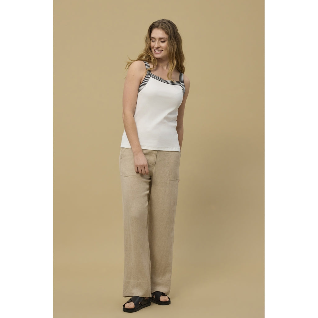 Redgreen Women Cheryl Top Poloer Hvid