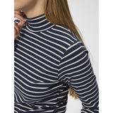 Redgreen Women Crawley Langærmet Tee 169 Dark Navy Stripe