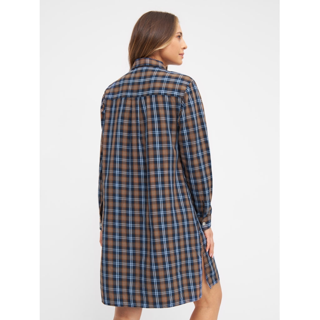 Redgreen Women Dodo Dress Dresses / Shirts 226 Brown Check