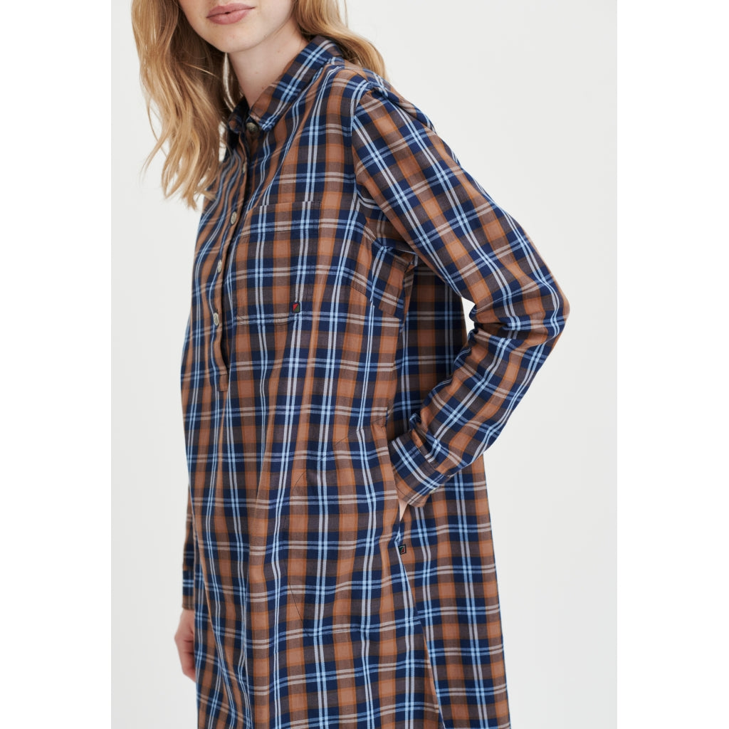 Redgreen Women Dodo Dress Dresses / Shirts 226 Brown Check