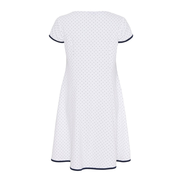 Sea Ranch Dot-Kjole Dresses / Shirts Hvid