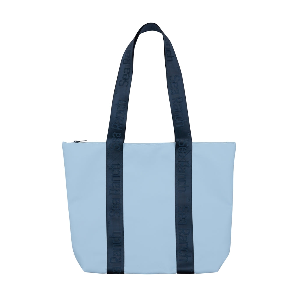 Sea Ranch Drizzle Tote Bag Tasker 4091 Cashmere Blue