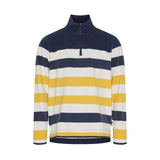 Sea Ranch Ejvind Half Zip Sweat Sweatshirts 1132 Pearl / Warm Yellow