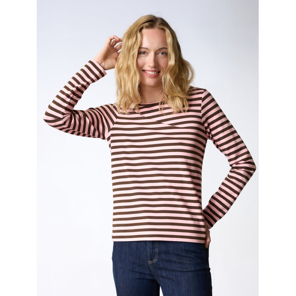 Redgreen Women Fie Long Sleeve T-shirt Langærmet Tee Multi/Mønstret