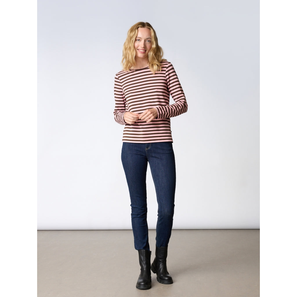 Redgreen Women Fie Long Sleeve T-shirt Langærmet Tee Multi/Mønstret