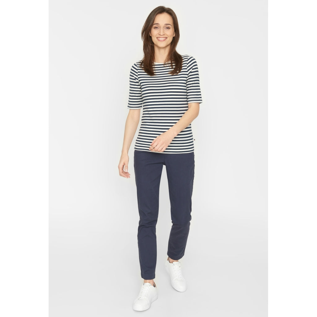 Redgreen Women Hedy kortærmet t-shirt T-shirts 168 Navy Stripe