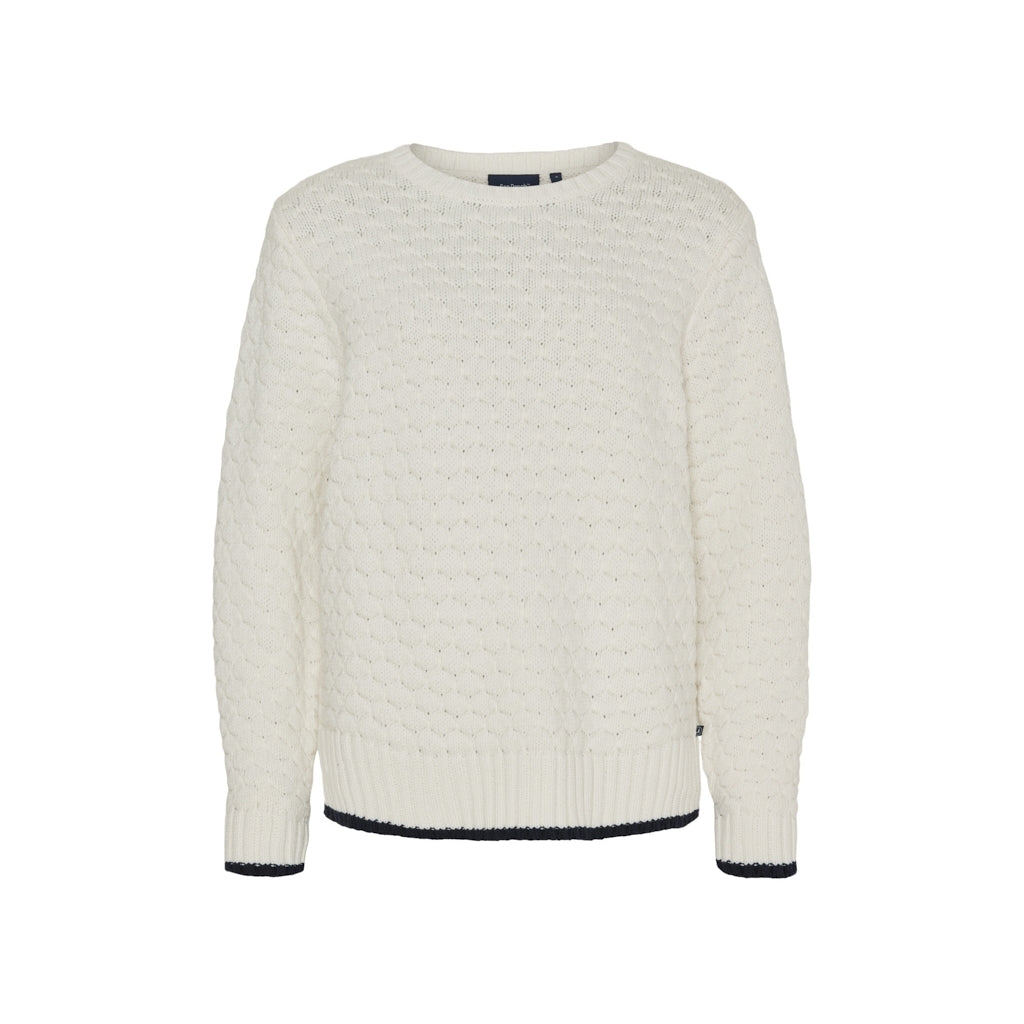 Sea Ranch Janey bubble Knit Strik Pearl
