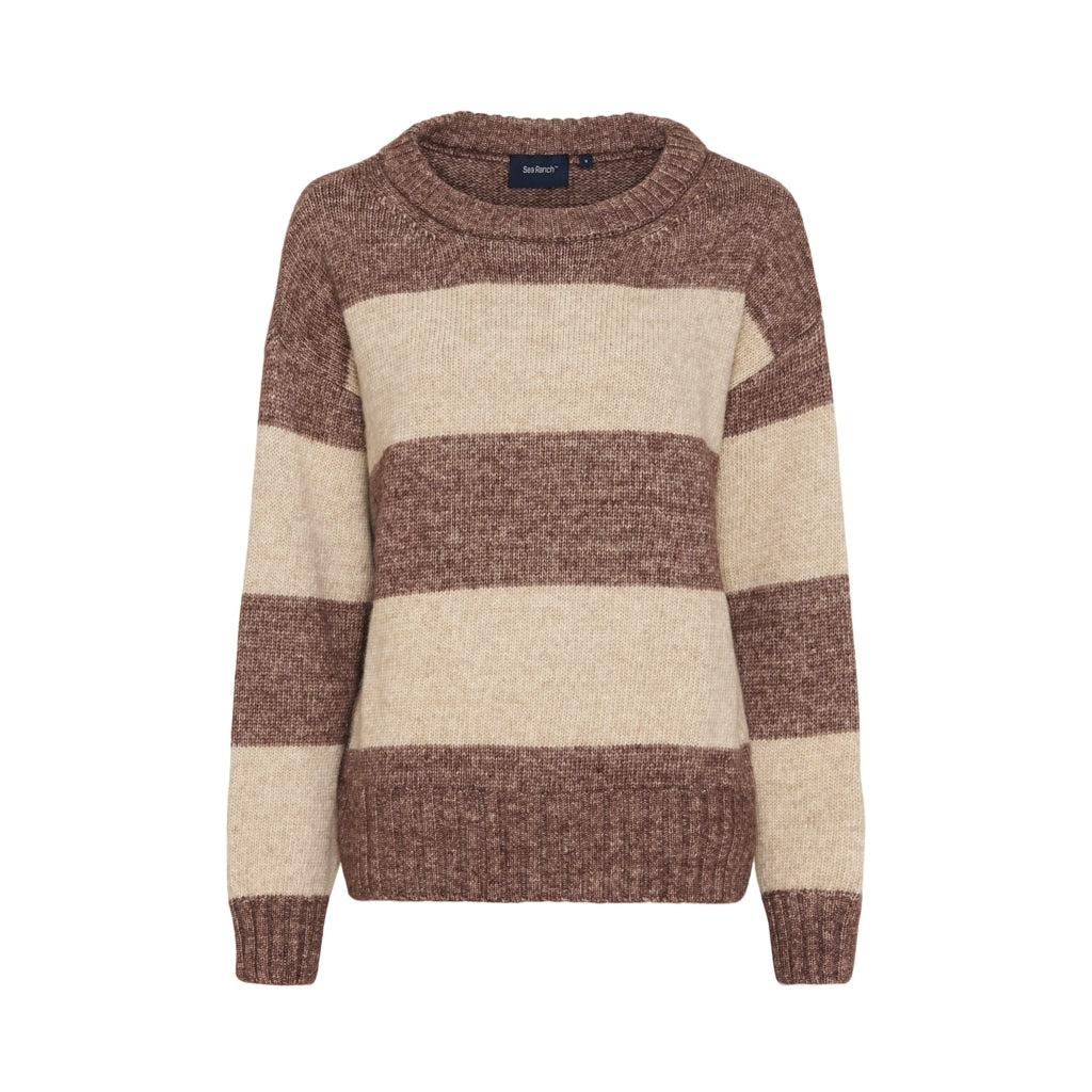 Sea Ranch Janis Knit Strik 1089 Camel / Ecru