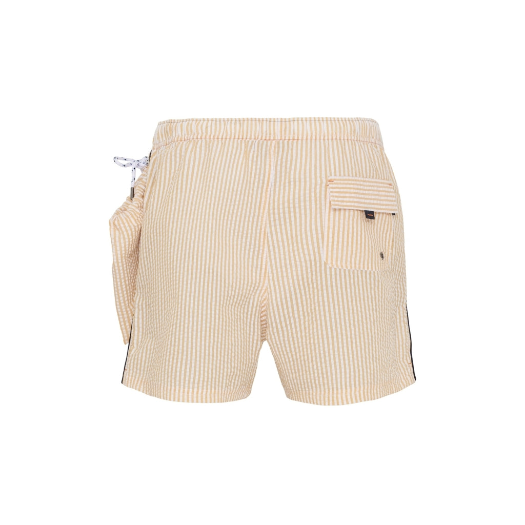 Sea Ranch Jeppe Swimshorts Badeshorts 2507 Bright Orange / White