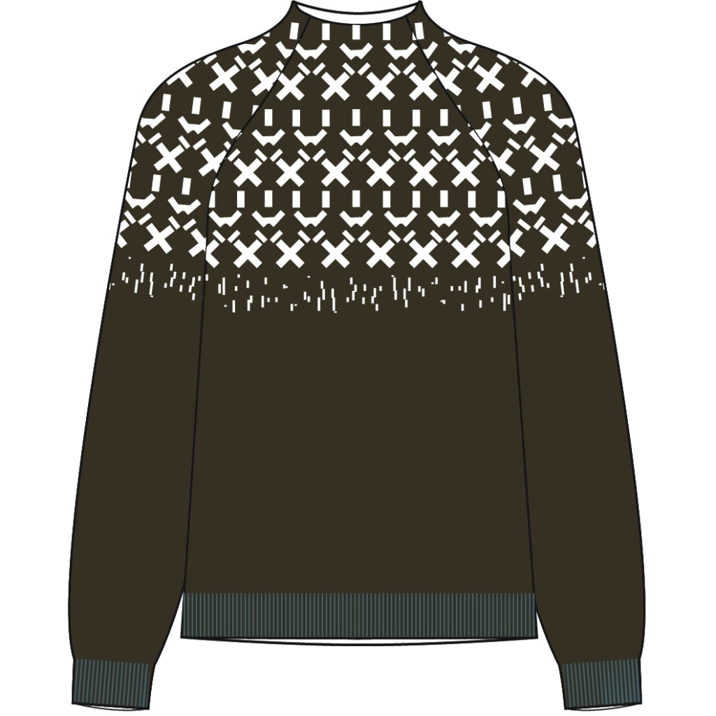 Redgreen Women Jesebel Knit Strik 429 Dark Brown Melange