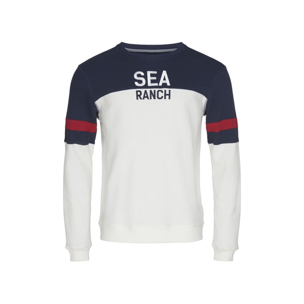 Sea Ranch Josh Colourblock Sweatshirt Sweatshirts SR Navy/Pearl