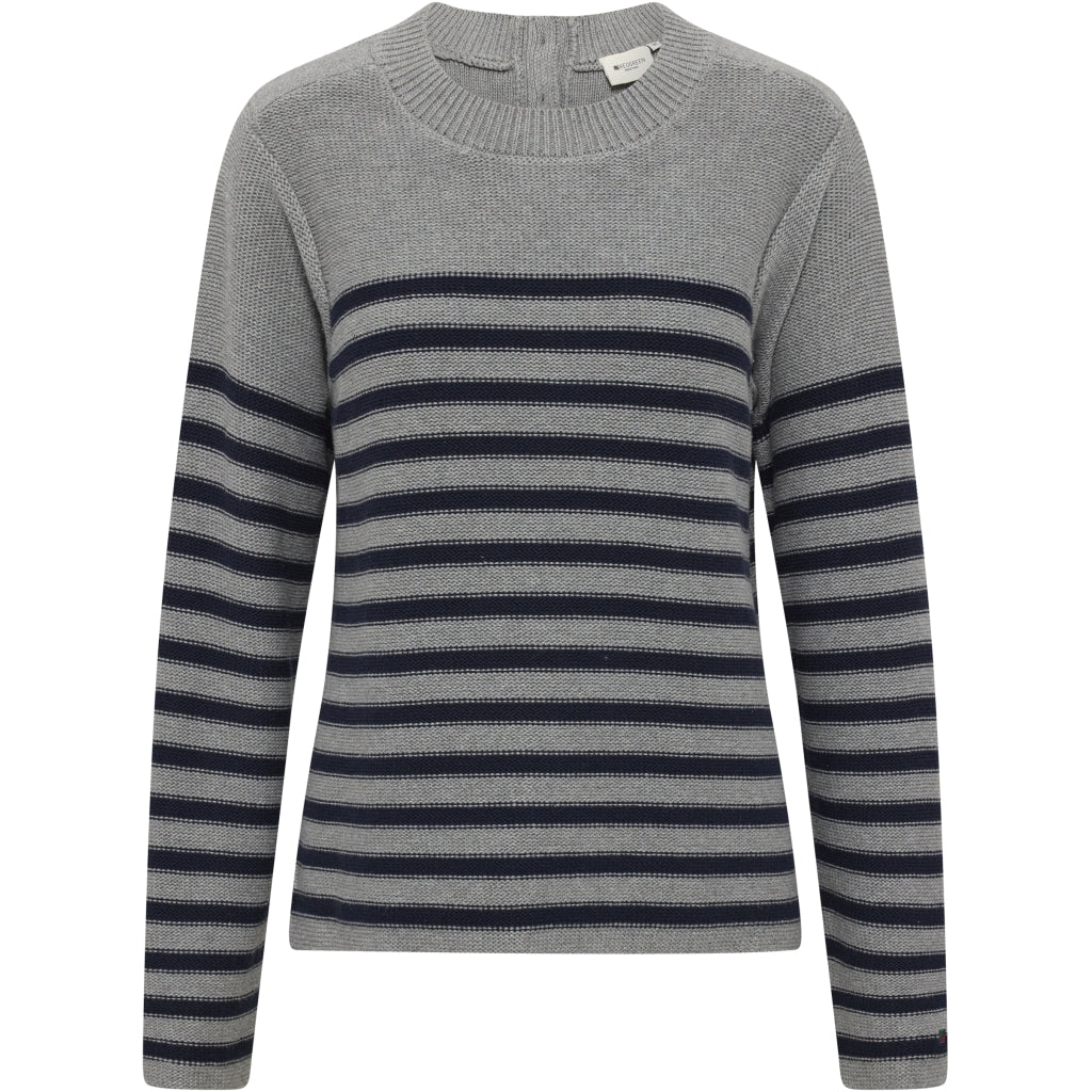 Redgreen Women Karoline Knit Strik 113 Grey Stripe