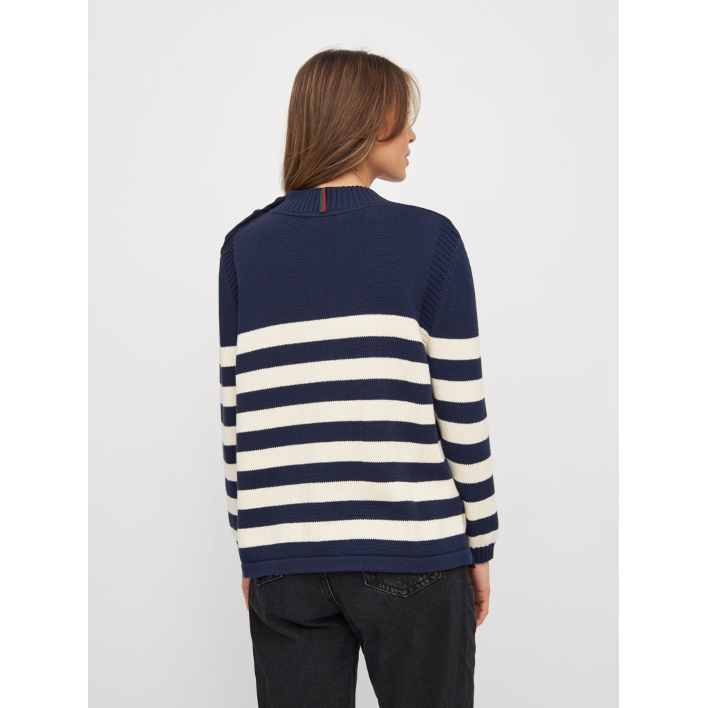 Redgreen Women Kathleen Knit Strik 169 Dark Navy Stripe