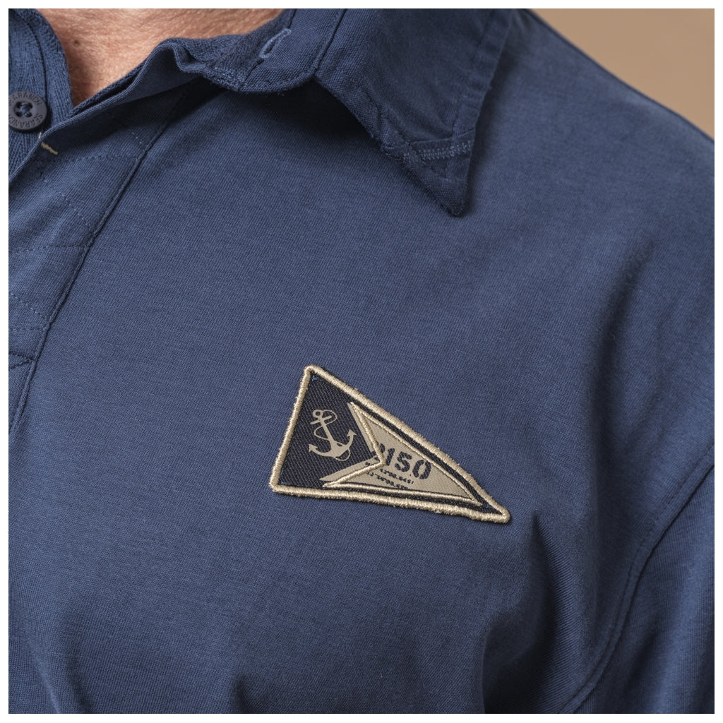 Sea Ranch Klaes Rugby Langærmet Tee Blå