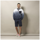 Sea Ranch Leo Dip Dye Fleece Fleece SR Navy/Pearl