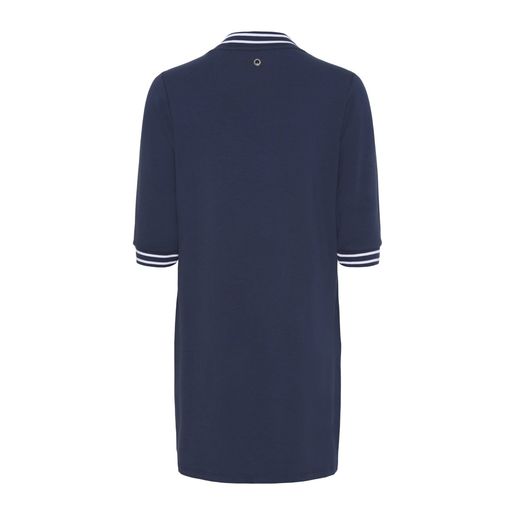 Sea Ranch Lilja V-Neck Kjole Dresses / Shirts SR Navy