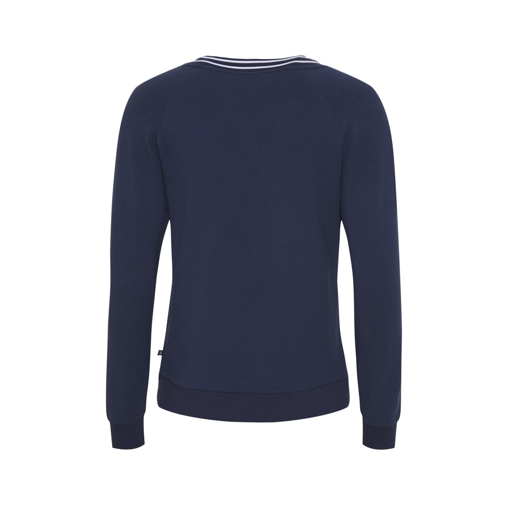 Sea Ranch Lin V-Neck Sweatshirt Sweatshirts SR Navy