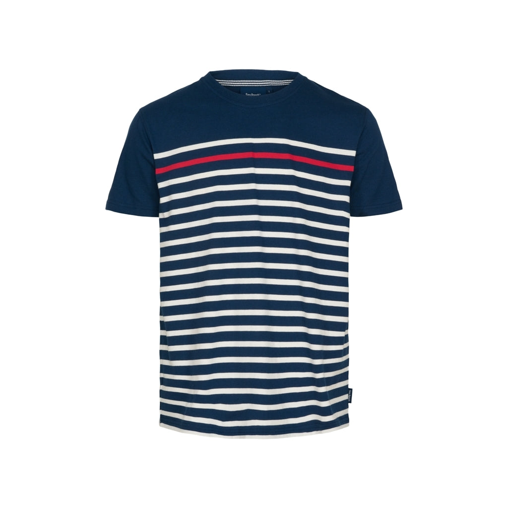 Sea Ranch Lucien T-shirt T-shirts SR Navy/Pearl