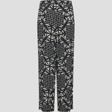 Redgreen Women Mae Pants Bukser og Shorts Navy Mønster