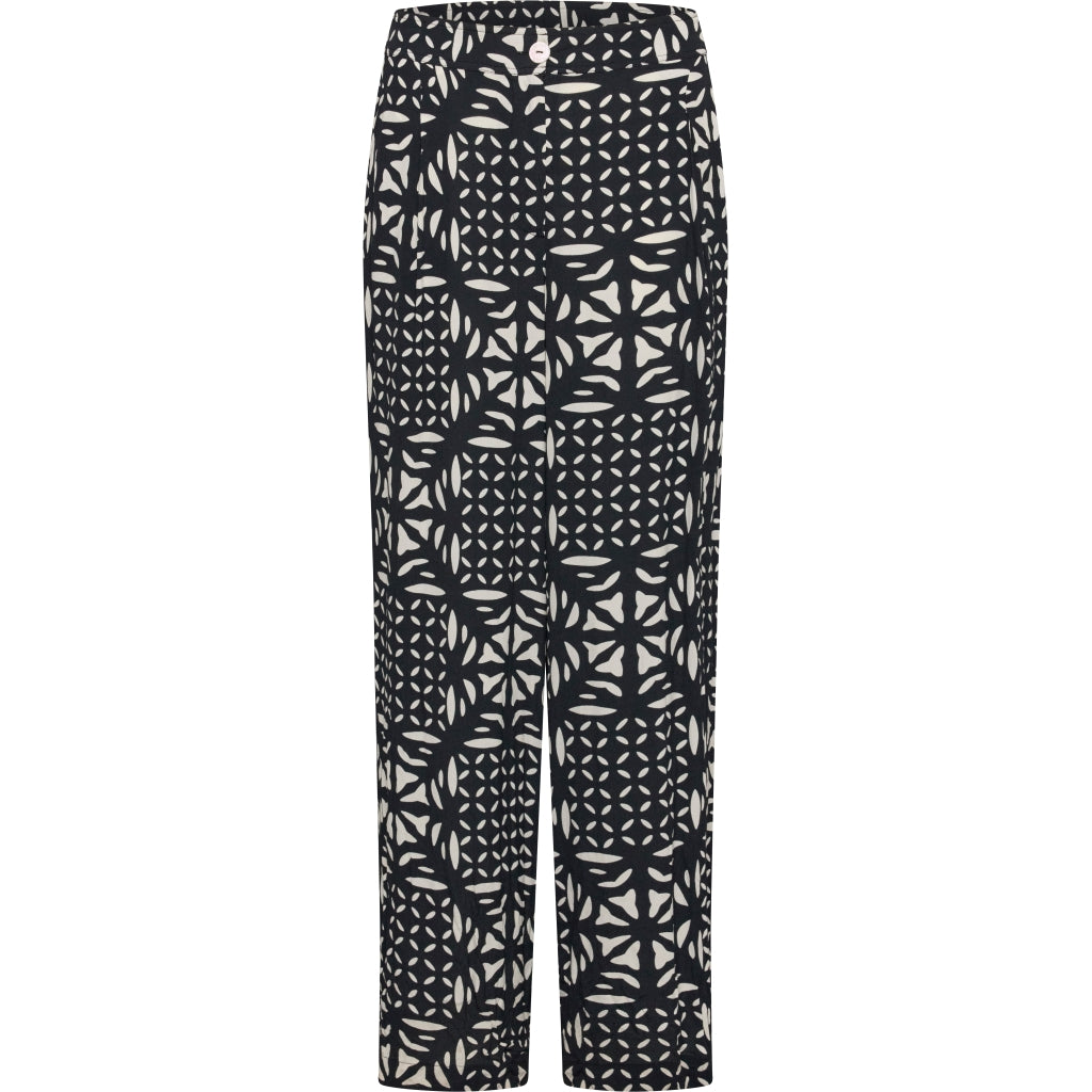 Redgreen Women Mae Pants Bukser og Shorts Navy Mønster