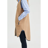 Redgreen Women Pile Vest Fleece Veste Mørke Sand