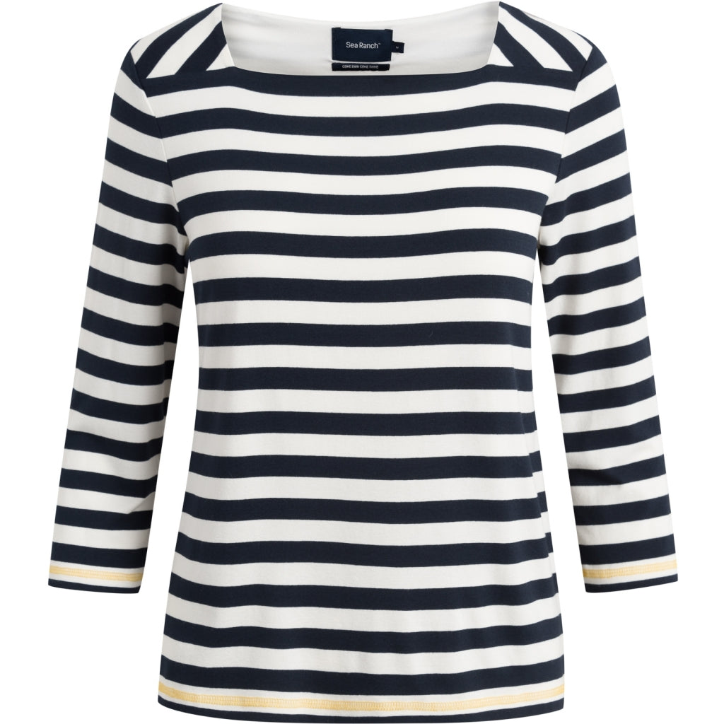 Sea Ranch Piper Langærmet Tee SR Navy/Pearl