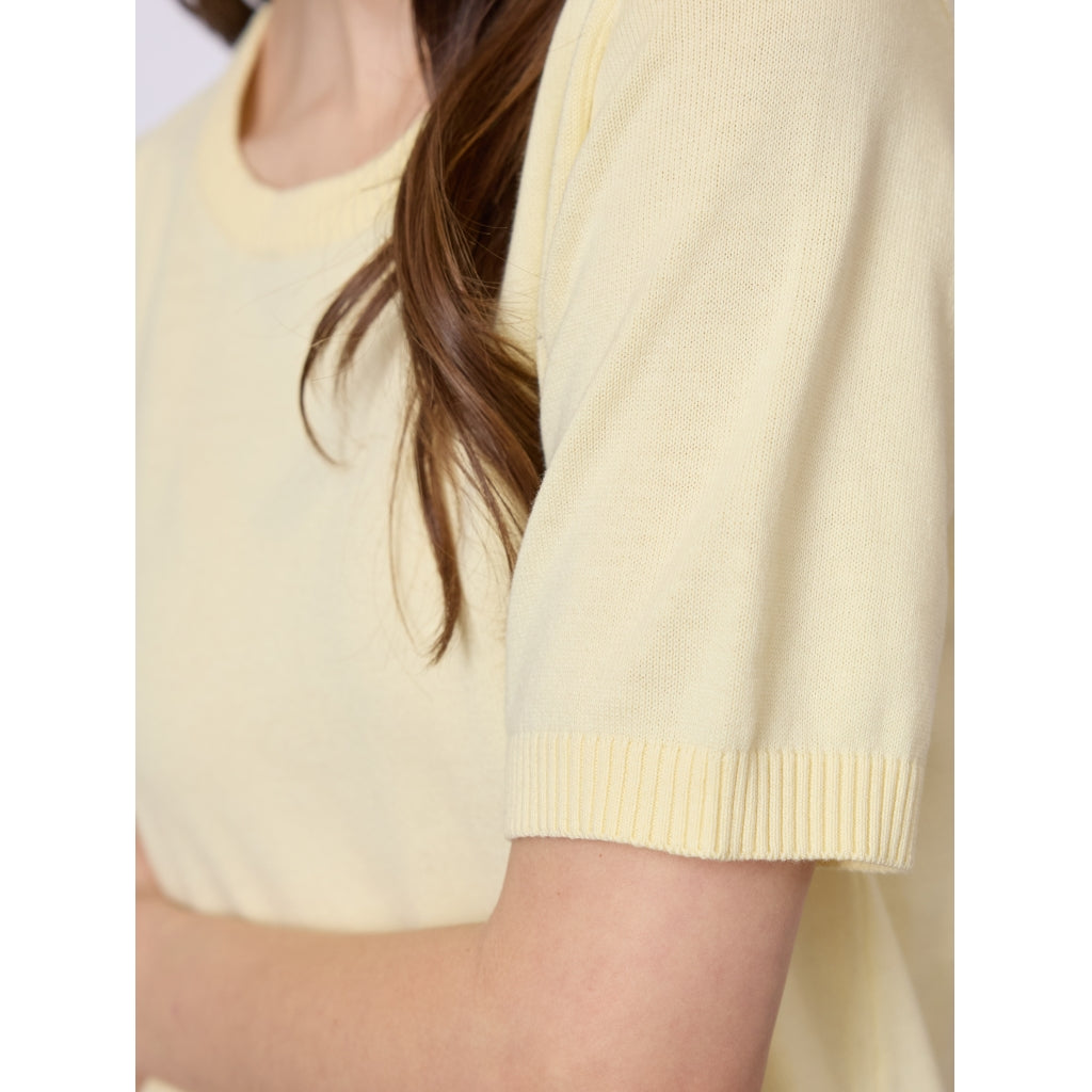 Redgreen Women RG_Aimee Solid Strik 030 Yellow Pastel