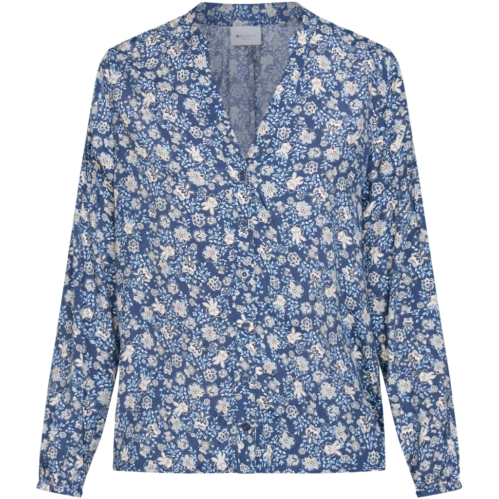 Redgreen Women RG_Alannis Dresses / Shirts Navy Mønster