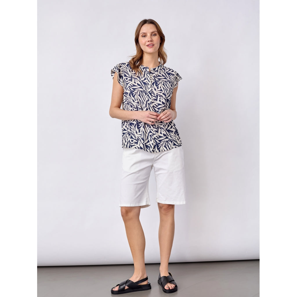 Redgreen Women RG_Allie Blouse Navy Mønster