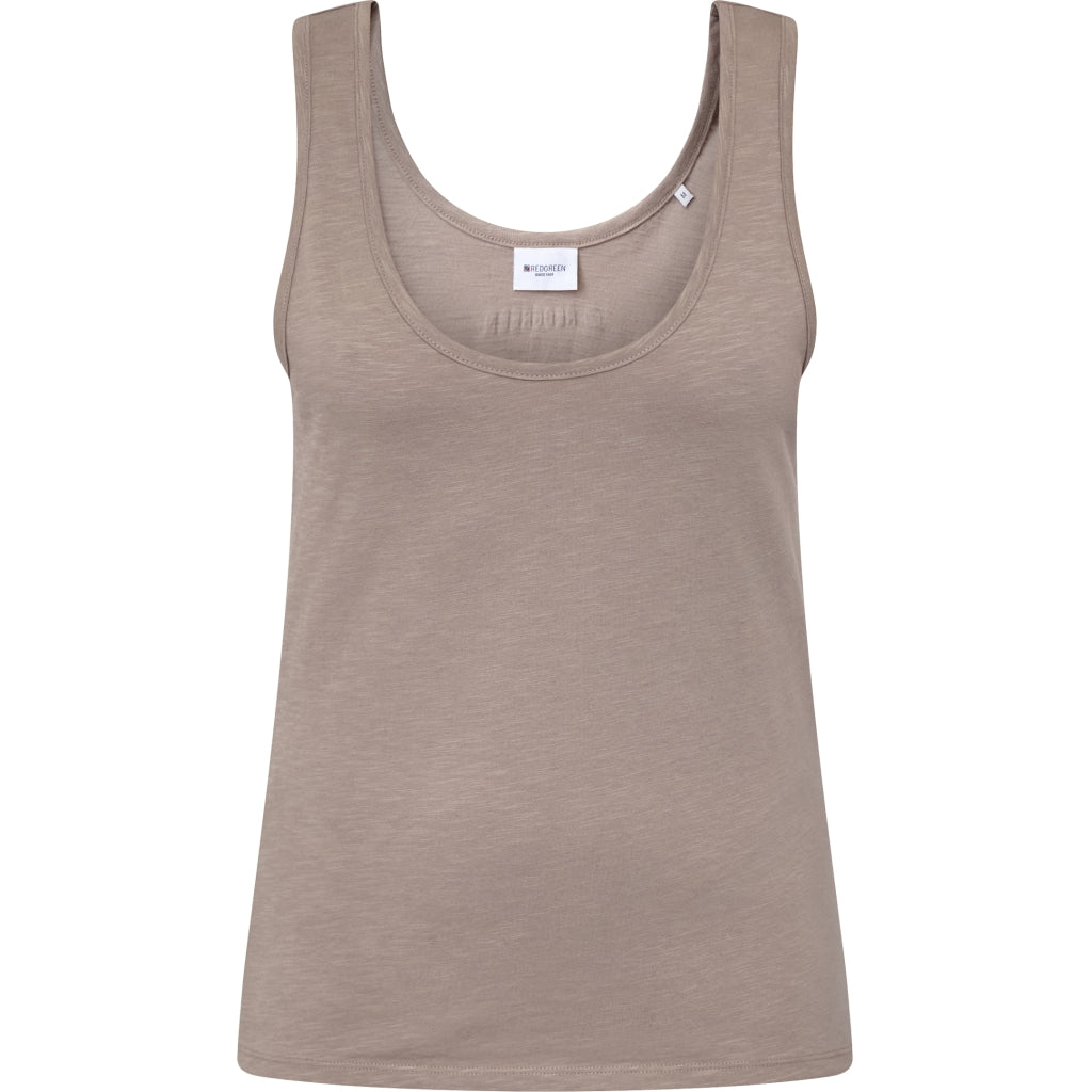 Redgreen Women RG_Citta T-shirts Mørke Sand