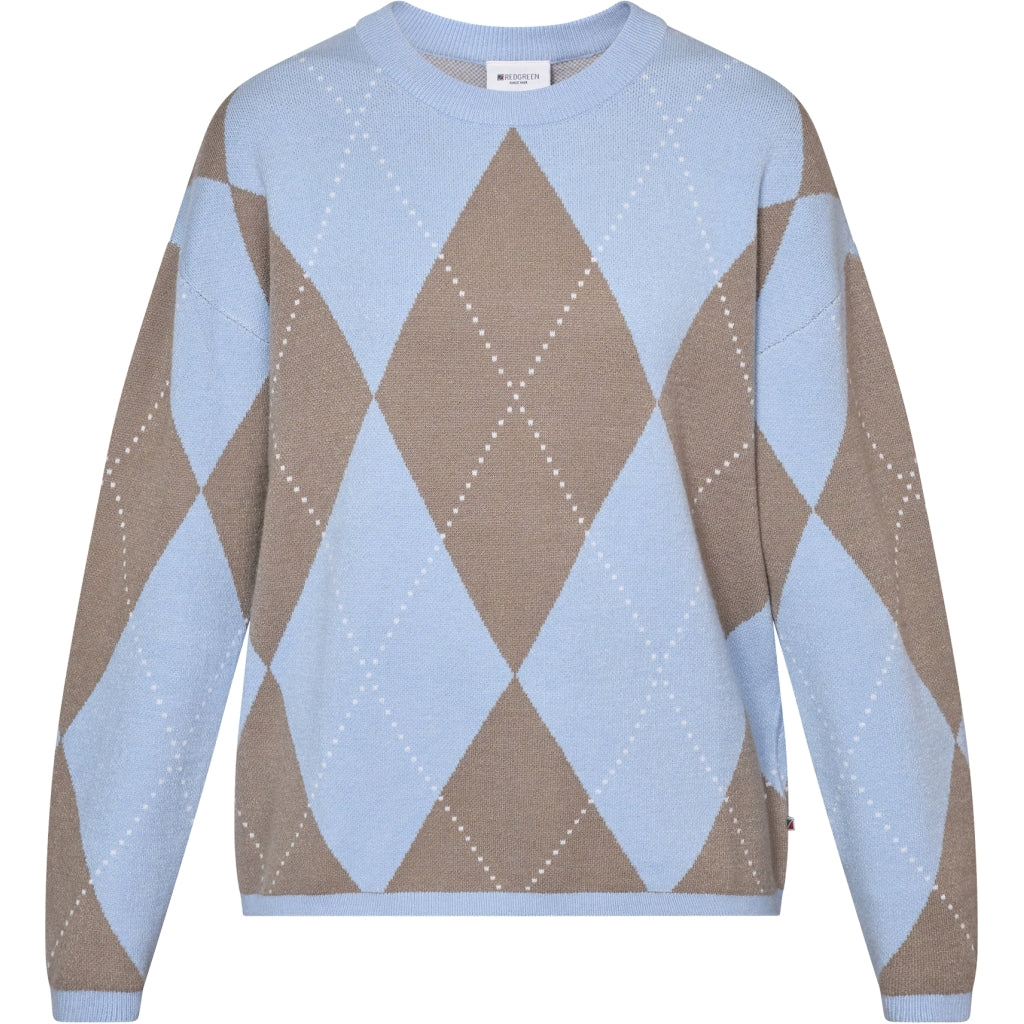 Redgreen Women RG_Kaja Strik 363 Blue Pattern