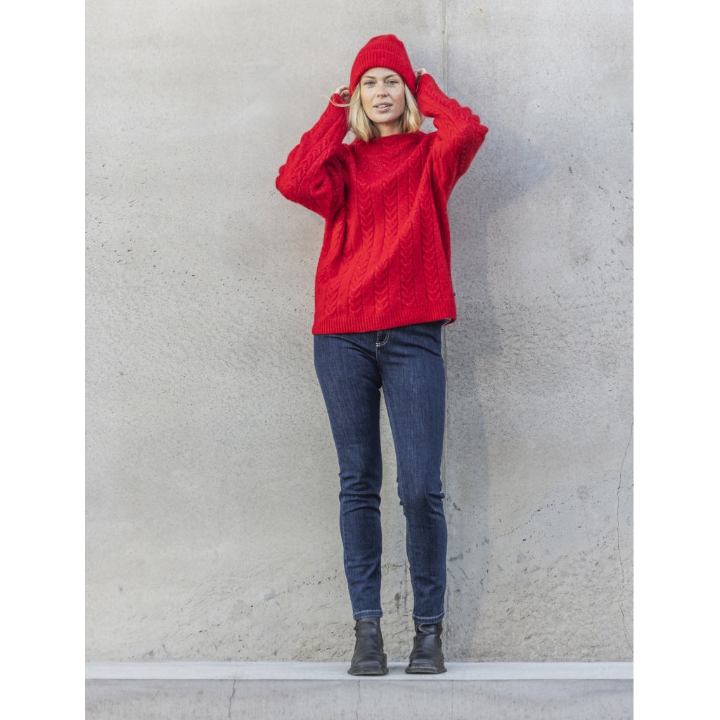 Redgreen Women RG_Katey Strik 444 Red Melange