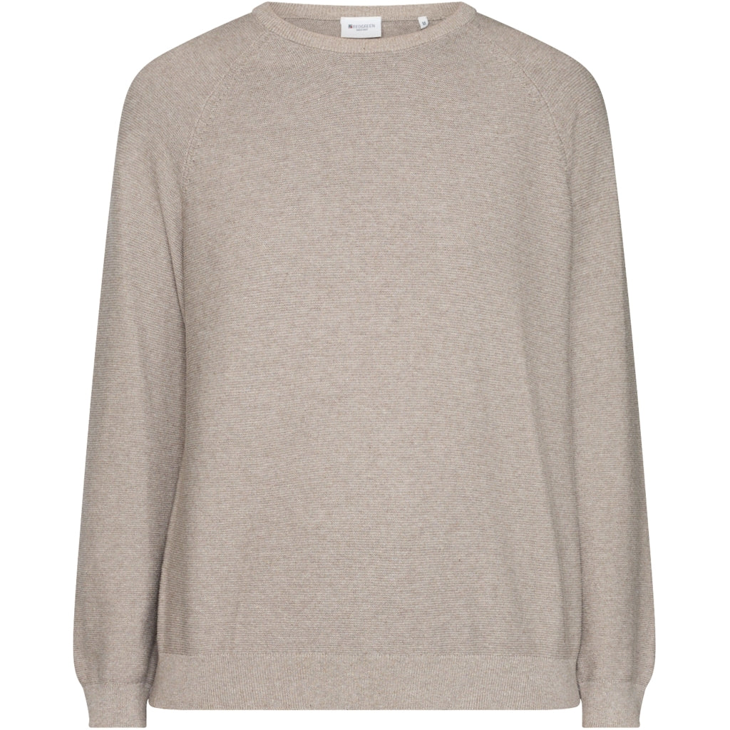 Redgreen Women RG_Kisser Strik 425 Dark Sand Melange