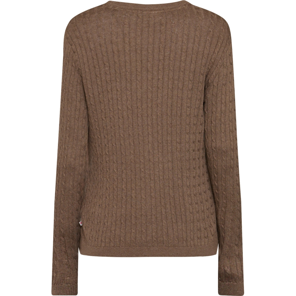 Redgreen Women RG_Klara Strik 429 Dark Brown Melange