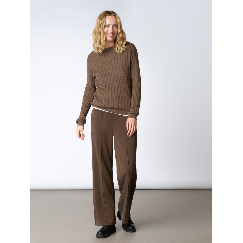 Redgreen Women RG_Klara Strik 429 Dark Brown Melange