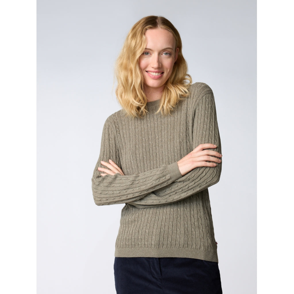 Redgreen Women RG_Klara Strik Olive Grøn Melange