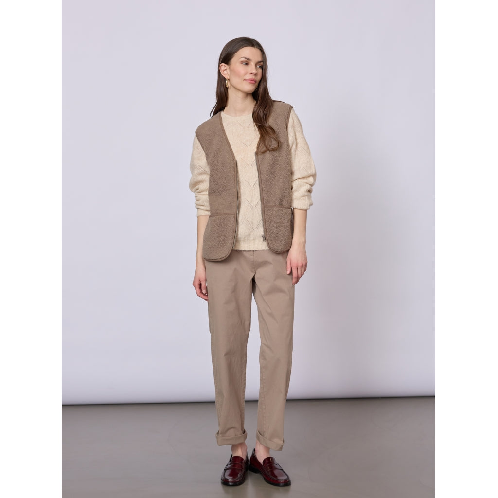 Redgreen Women RG_Leo Fleece Mørke Sand
